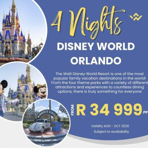 4 Nights - DISNEY WORLD ORLANDO