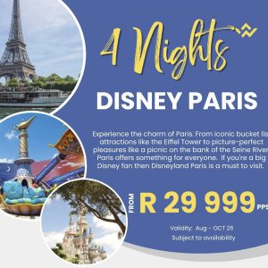 4 Nights Disney Paris