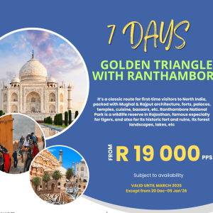 6 Nights Golden Triangle with Ranthambore