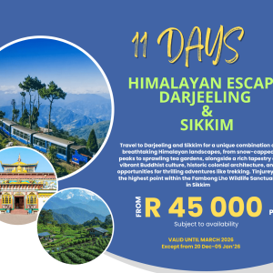 10 Nights HIMALAYAN ESCAPE DARJEELING  &  SIKKIM
