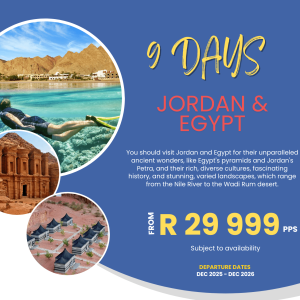 8 Nights Jordan & Egypt