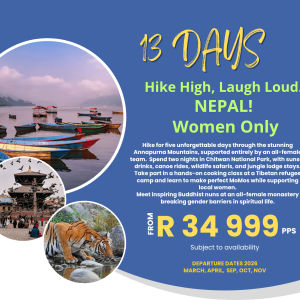 12 Nights Nepal - Women Only
